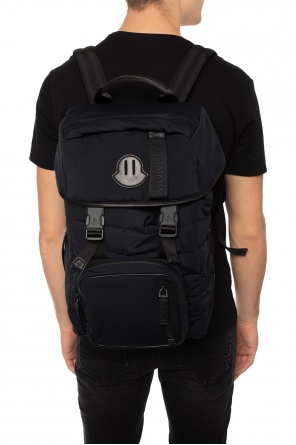 Logo-printed backpack, zdjęcie 2 Logo-printed backpack od Moncler